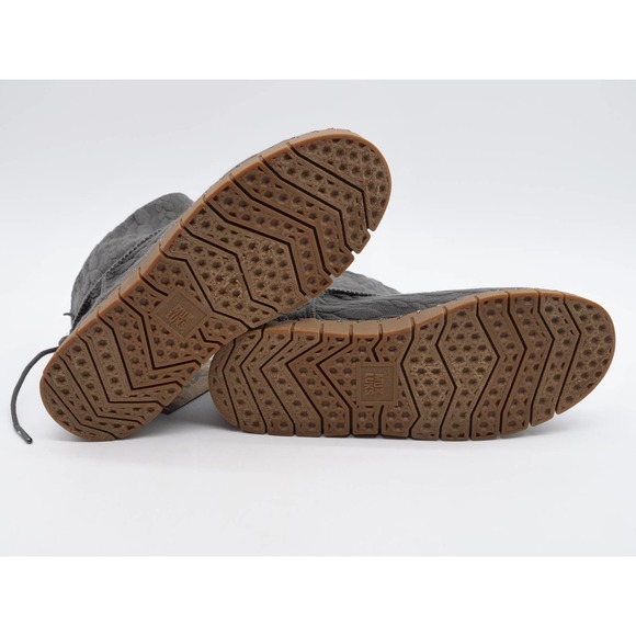 Muk Luks Ankle Boots Womens 9 Cable Knit Grey Hoboken Pull On Memory Foam Bootie - Picture 12 of 12